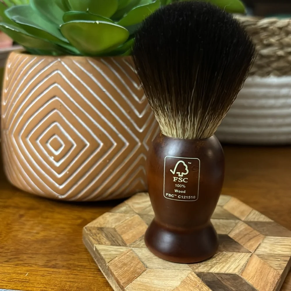 Wooden Shaving Brush from The Body Shop